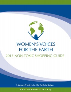 2013 Non-Toxic Shopping Guide cover