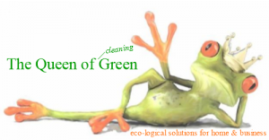 the queen of green frog