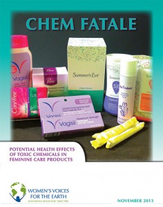 Volatile organic compounds in feminine hygiene products sold in