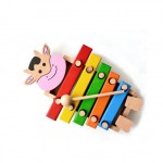 Handcrafted wooden cow xylophone