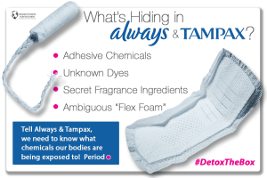 What's Hiding in Always and Tampax?
