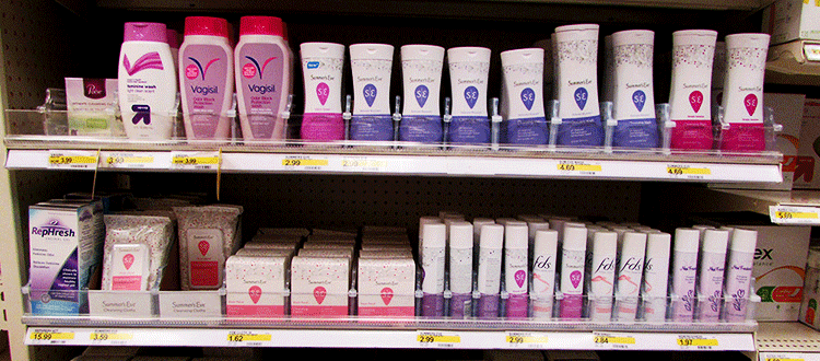 Do feminine hygiene products actually lead to a higher risk of