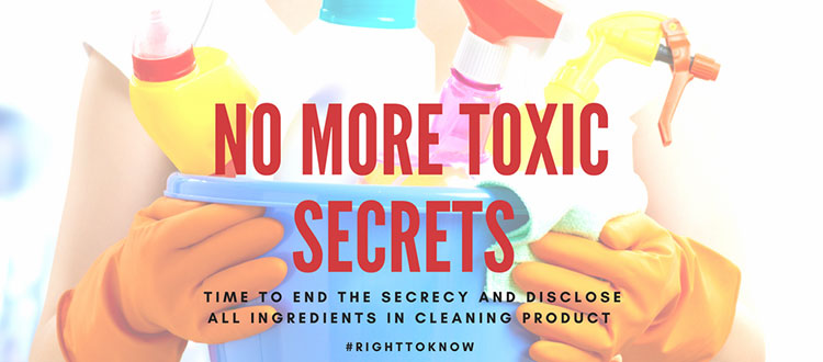 Right to Know What's In our Cleaning Products