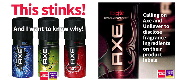 Axe body best sale spray smells