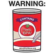 Soup cans with BPA