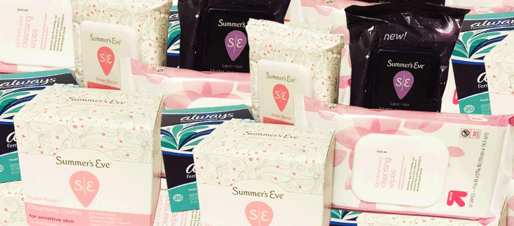 Sensitive Feminine Wipes