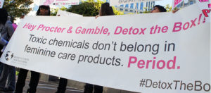 Women's Health Rally at Procter and Gamble's Headquarters