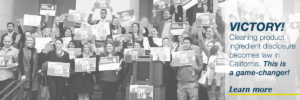 California passes SB 258, cleaning product right to know act