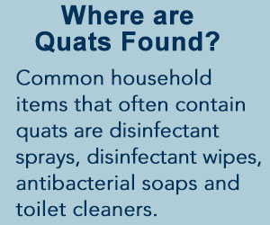 common household products that contain quats