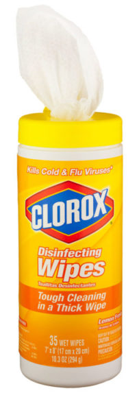 toxic quats are found in Clorox disinfecting wipes
