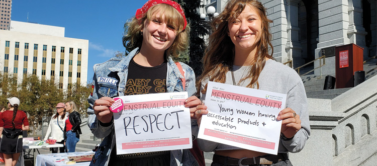 Homeless shelters will offer feminine hygiene products under new