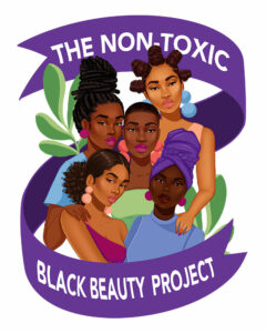 Logo for Non-Toxic Black Beauty Project