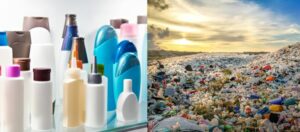 pollution from cosmetics and plastic packaging